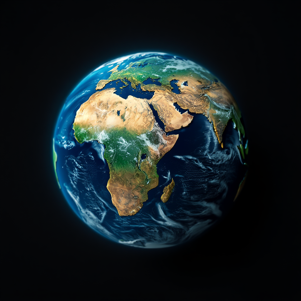 Planet Earth from space