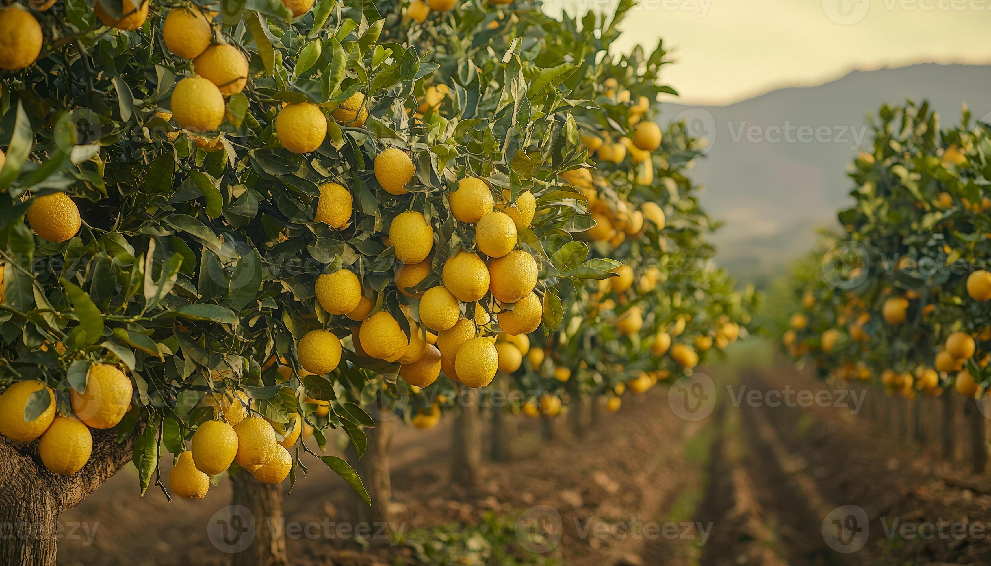Lemon orchard